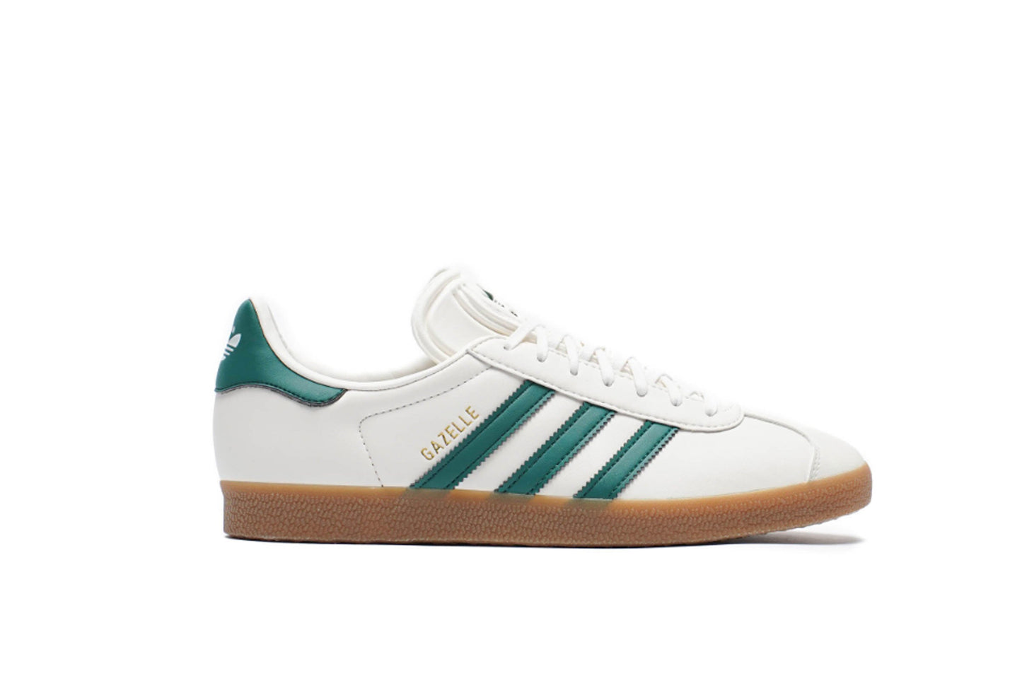 adidas Gazelle Cloud White Green Gum