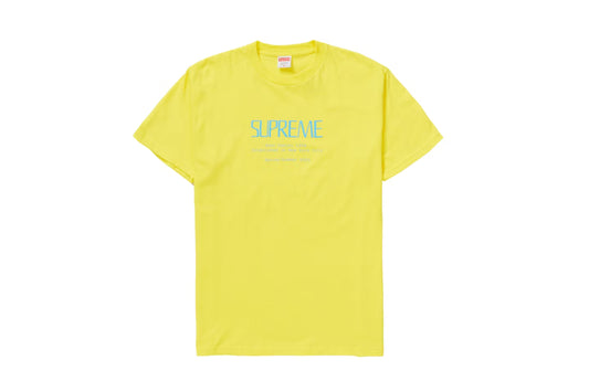 Supreme Anno Domini Tee Yellow