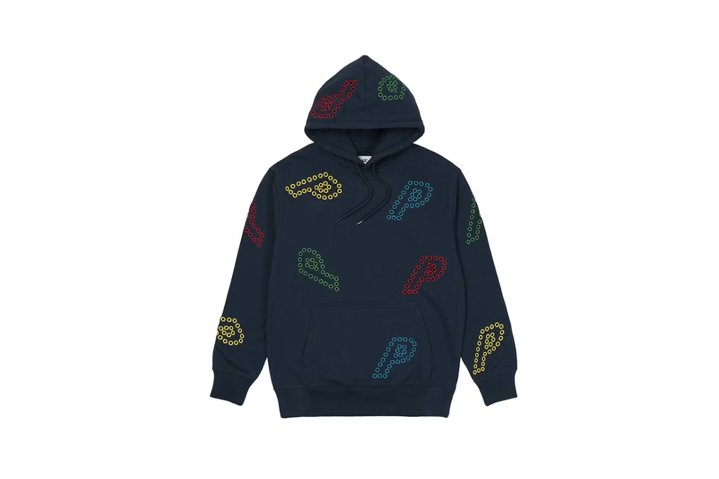 Palace Eyelet P Hood Navy