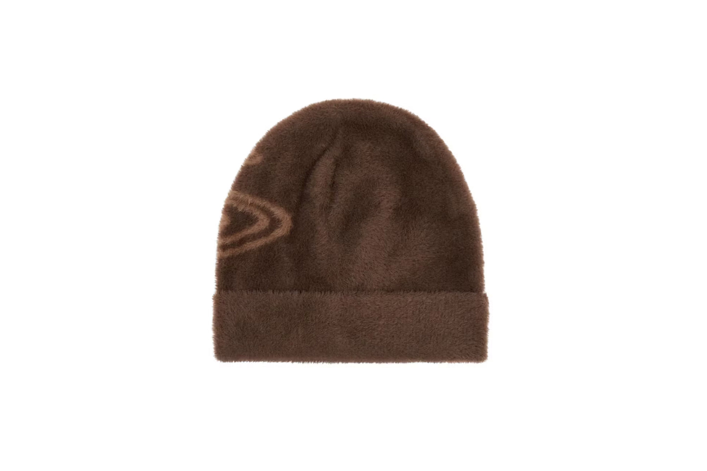 Broken Planet Fuzzy Brown Beanie