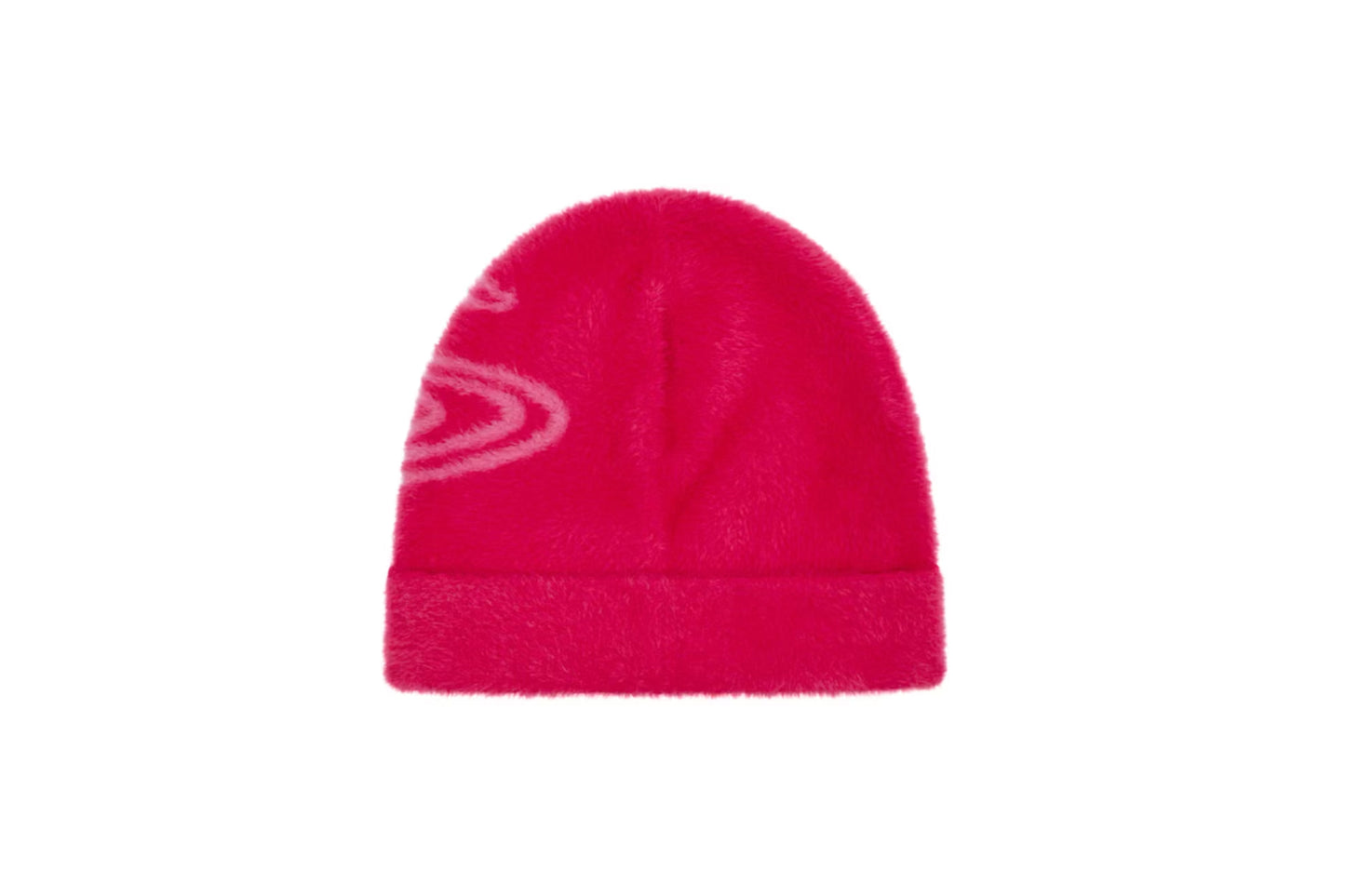 Broken Planet Fuzzy Pink Beanie