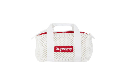 Supreme Mesh Mini Duffle Bag White