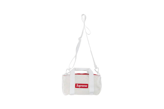 Supreme Mesh Mini Duffle Bag White