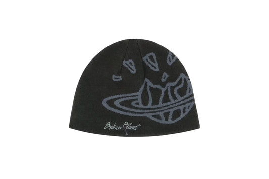 Broken Planet Soot Black Beanie
