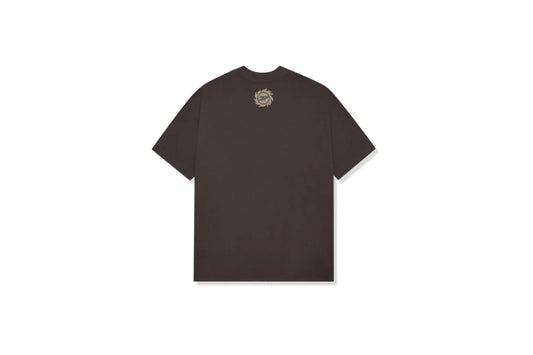 Broken Planet Space Trails T-Shirt Mocha Brown