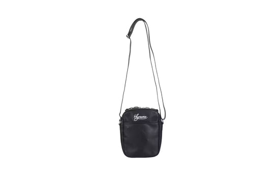 Supreme Nike Leather Shoulder Bag Black