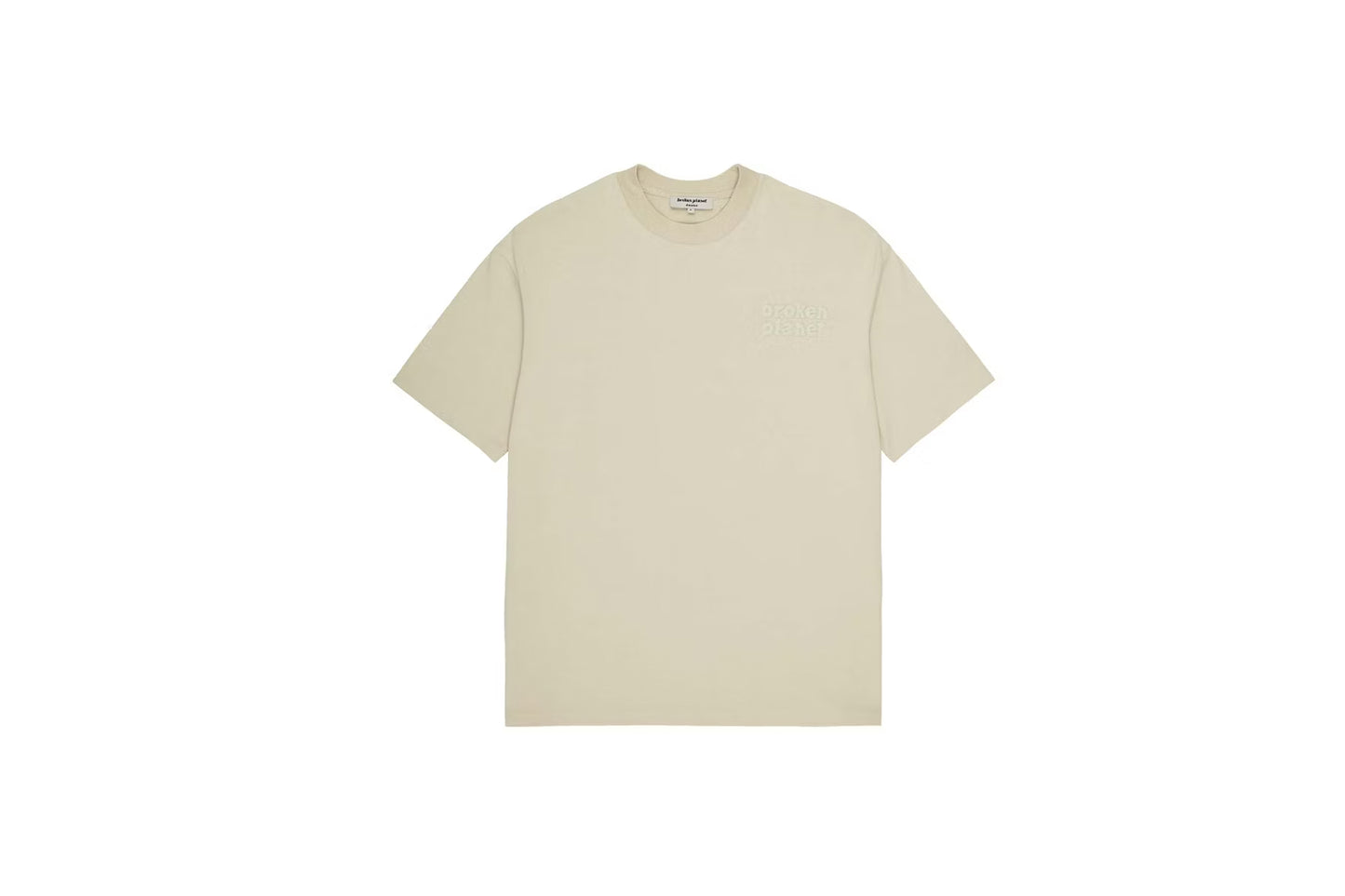 Broken Planet Basics T-shirt Bone White