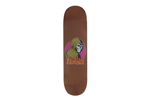 Supreme Reaper Skateboard Deck Brown