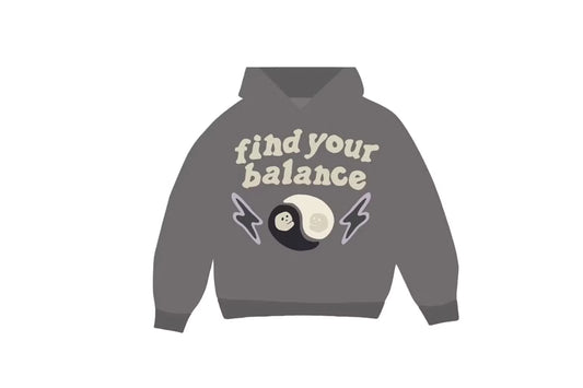 Broken Planet Find Your Balance Hoodie Ash Grey