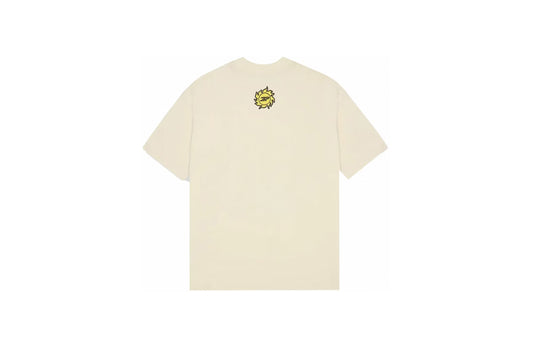 Broken Planet Foot On The Gas T-shirt Vanilla White