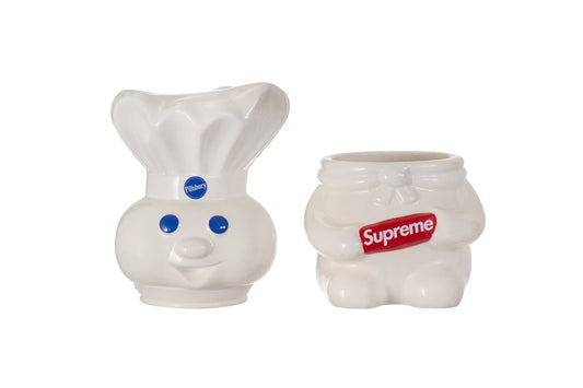 Supreme Doughboy Cookie Jar White