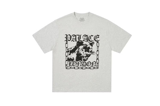 Palace Panther T-Shirt Grey Marl