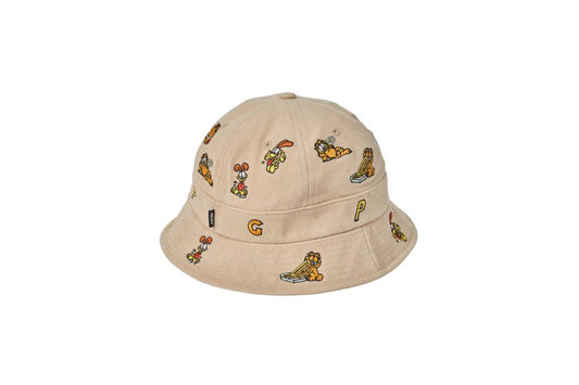 Palace Garfield Bucket Hat Beige