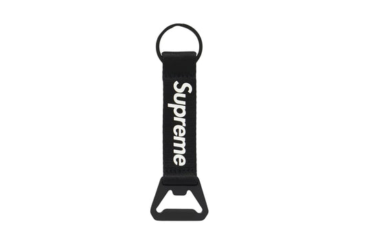 Supreme Bottle Opener Webbing Keychain