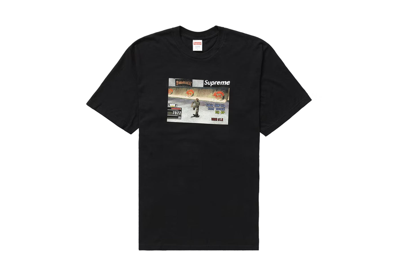 Supreme Thrasher Game Tee Black