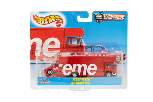 Supreme Hot Wheels Fleet Flyer + 1992 BMW M3