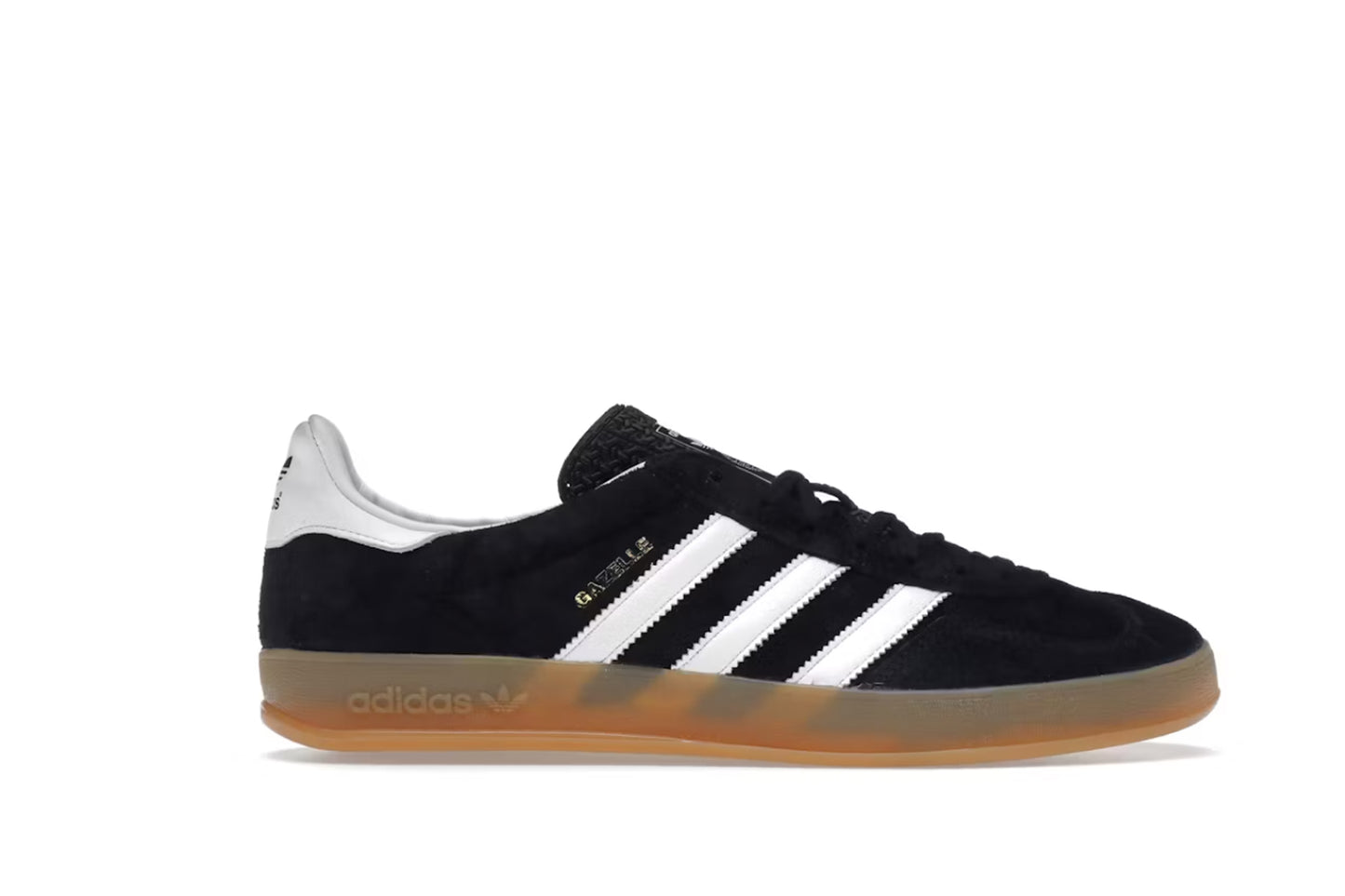 adidas Gazelle Black White Gum