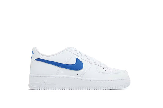 Nike Air Force 1 Low White Hyper Royal (Grade School)