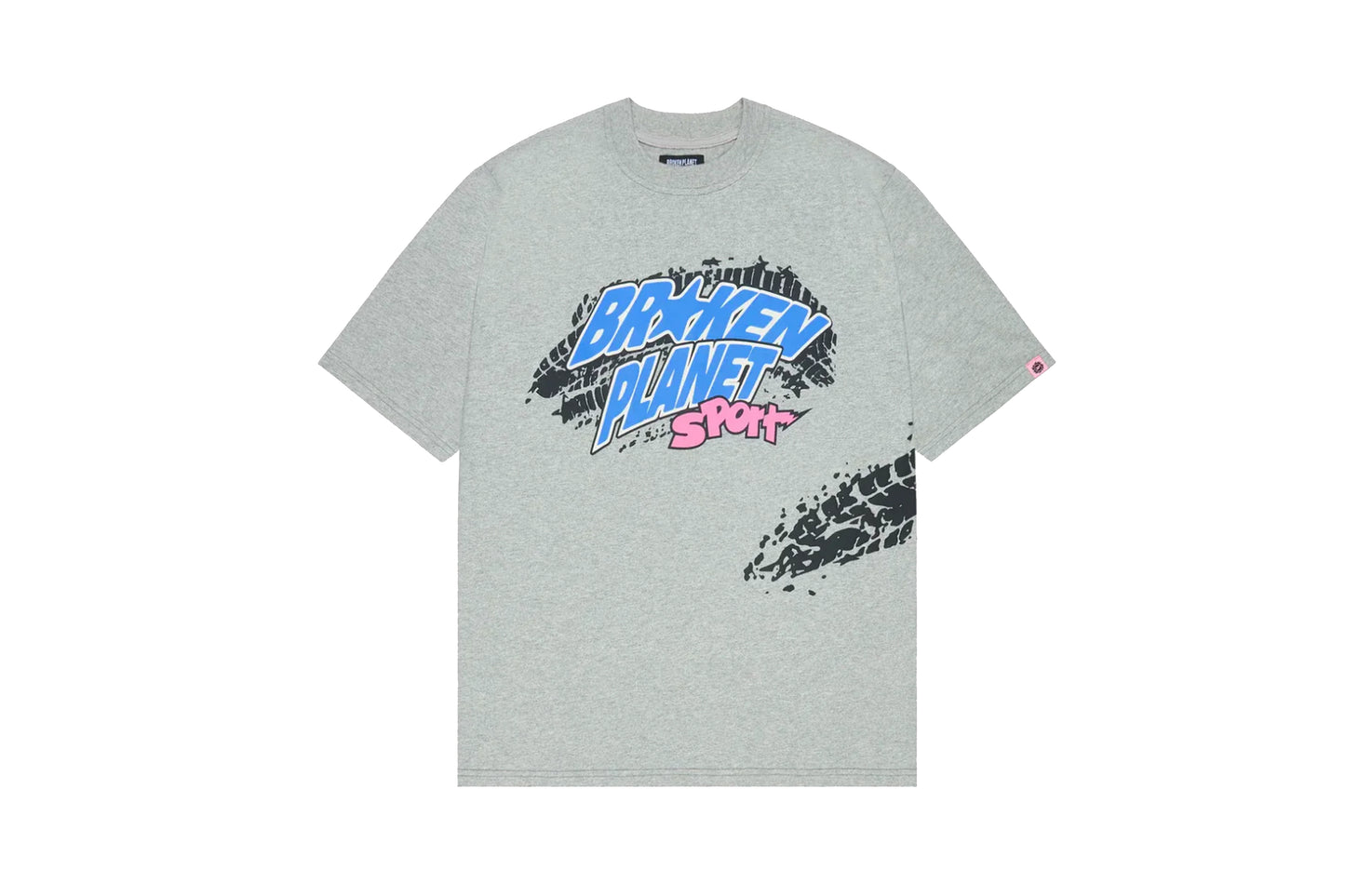 Broken Planet Sport T-Shirt Grey