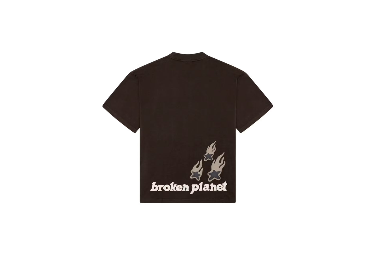 Broken Planet Heartless Love T-Shirt Mocha Brown