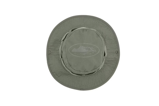 Corteiz Guerillaz Bucket Hat Tonal Khaki