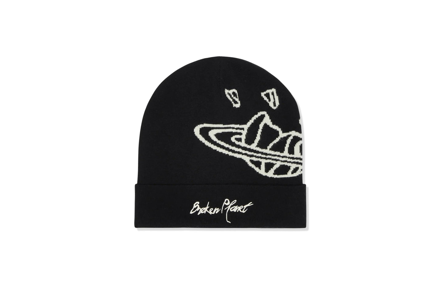 Broken Planet Midnight Black Beanie