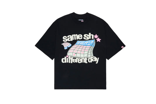Broken Planet Different Day T-Shirt Midnight Black
