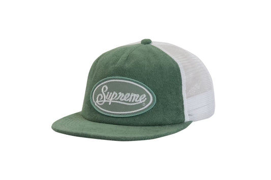 Supreme Terry Mesh Back 5-Panel Work Teal