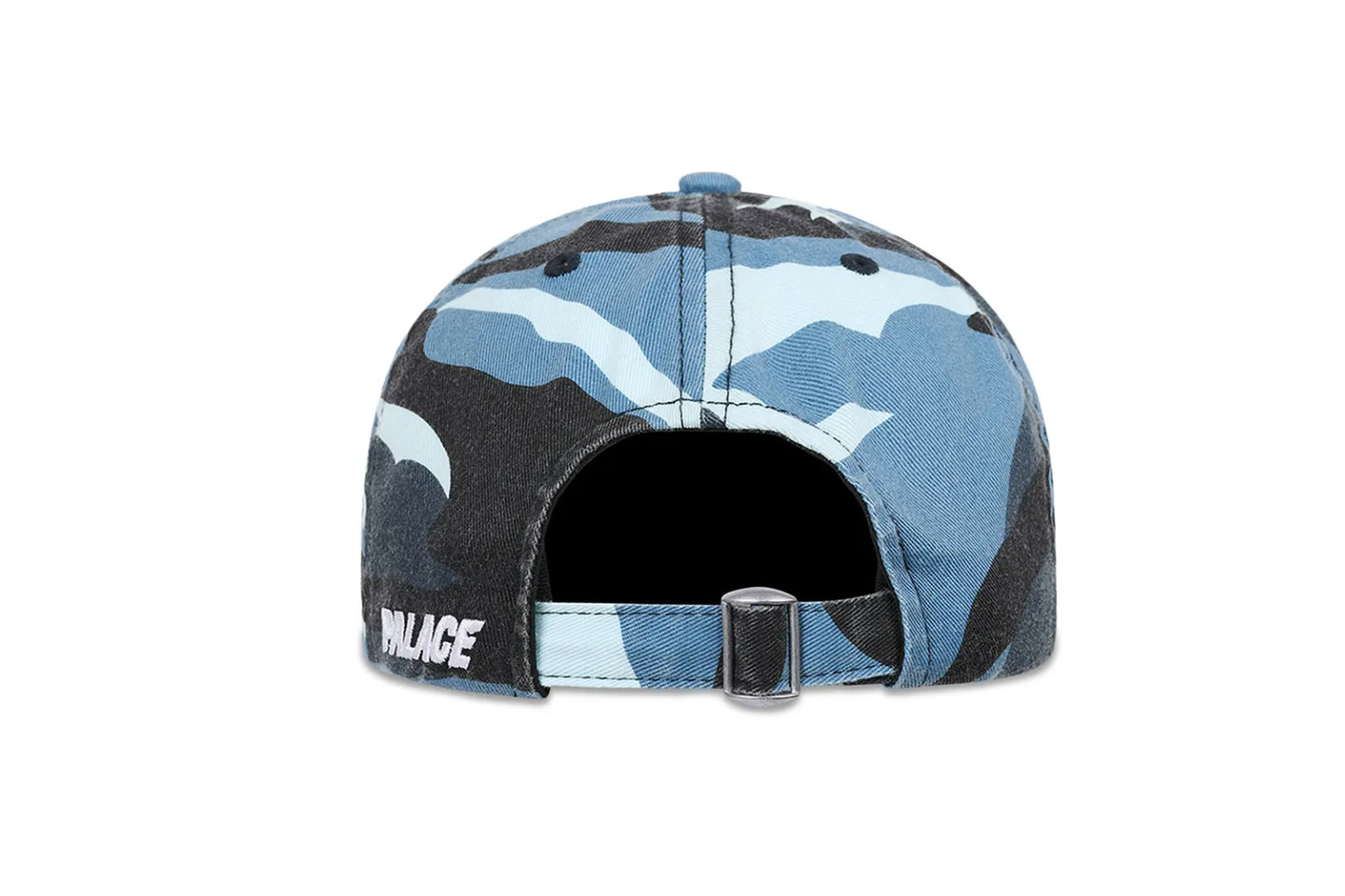 Palace P 6-Panel Washed Navy Camo