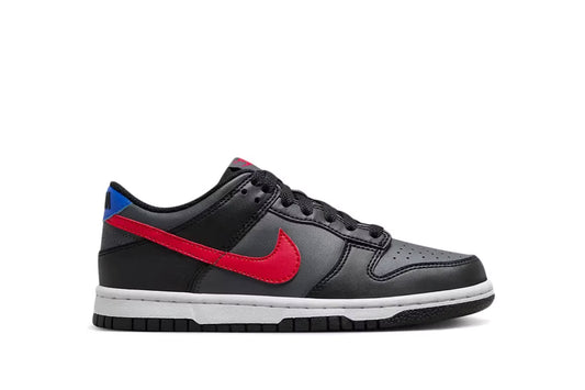 Nike Dunk Low Black Racer Blue University Red (Grade School)