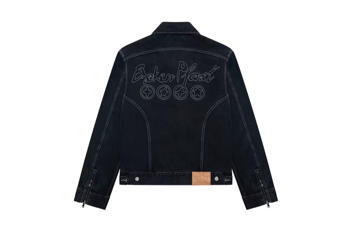 Broken Planet Denim Jacket Washed Black