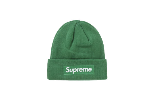 Supreme New Era Box Logo Beanie (FW24) Green