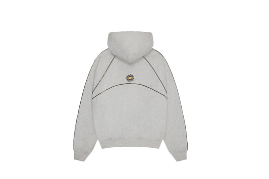 Broken Planet Performance Hoodie Heather Grey Camo