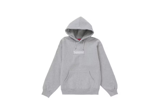 Supreme Box Logo Hooded Sweatshirt Sweatshirt (FW24) Heather Grey