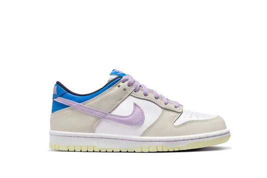 Nike Dunk Low Khaki Blue Pink