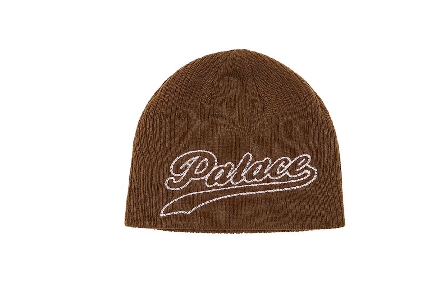 Palace Script Nein Cuff Beanie Mocha