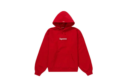 Supreme Box Logo Hooded Sweatshirt (FW23) Red