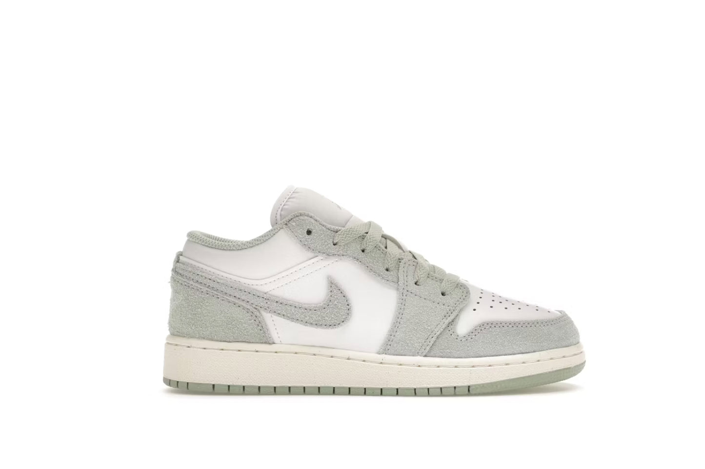 Jordan 1 Low SE White Seafoam (Grade School)