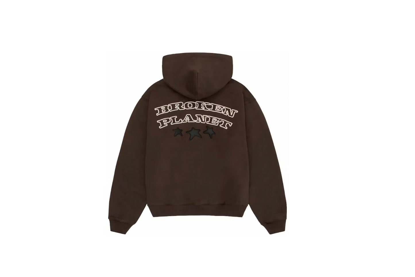 Broken Planet Out Of Service Hoodie Brown