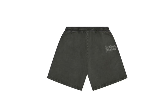 Broken Planet Basics Shorts Washed Soot Black