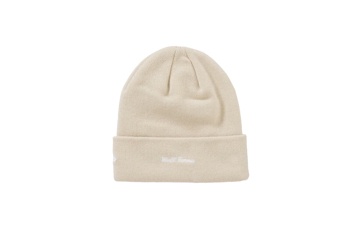 Supreme New Era Box Logo Beanie (FW24) Stone