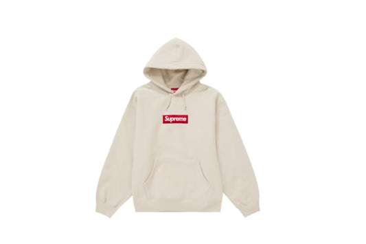 Supreme Box Logo Hooded Sweatshirt Sweatshirt (FW24) Stone