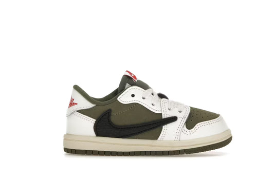 Jordan 1 Retro Low OG SP Travis Scott Medium Olive (Toddler)