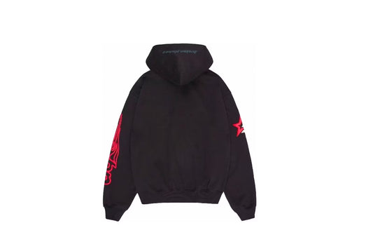 Broken Planet Performance Zip Up Hoodie Soot Black