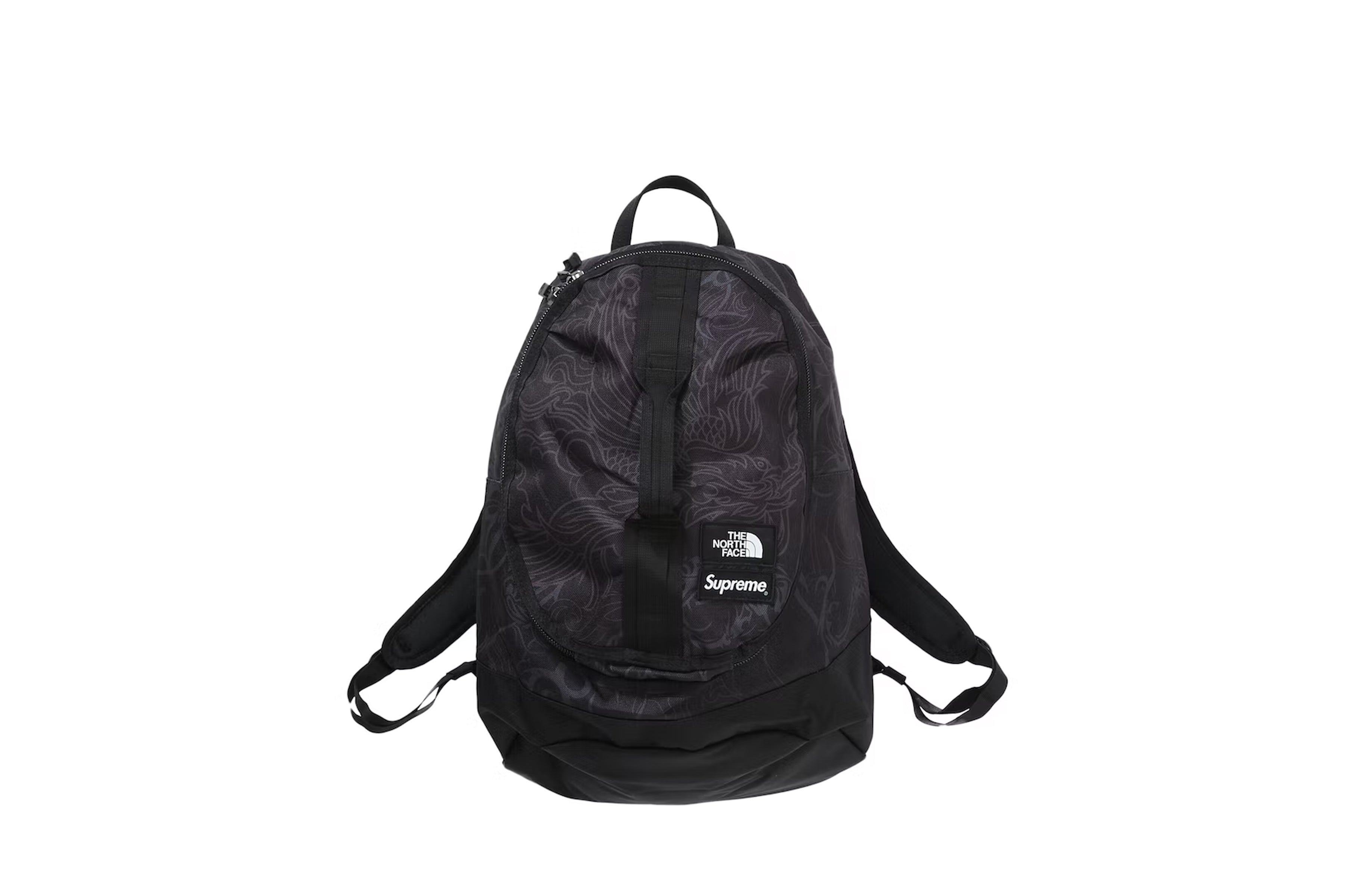 North face supreme online snakeskin backpack