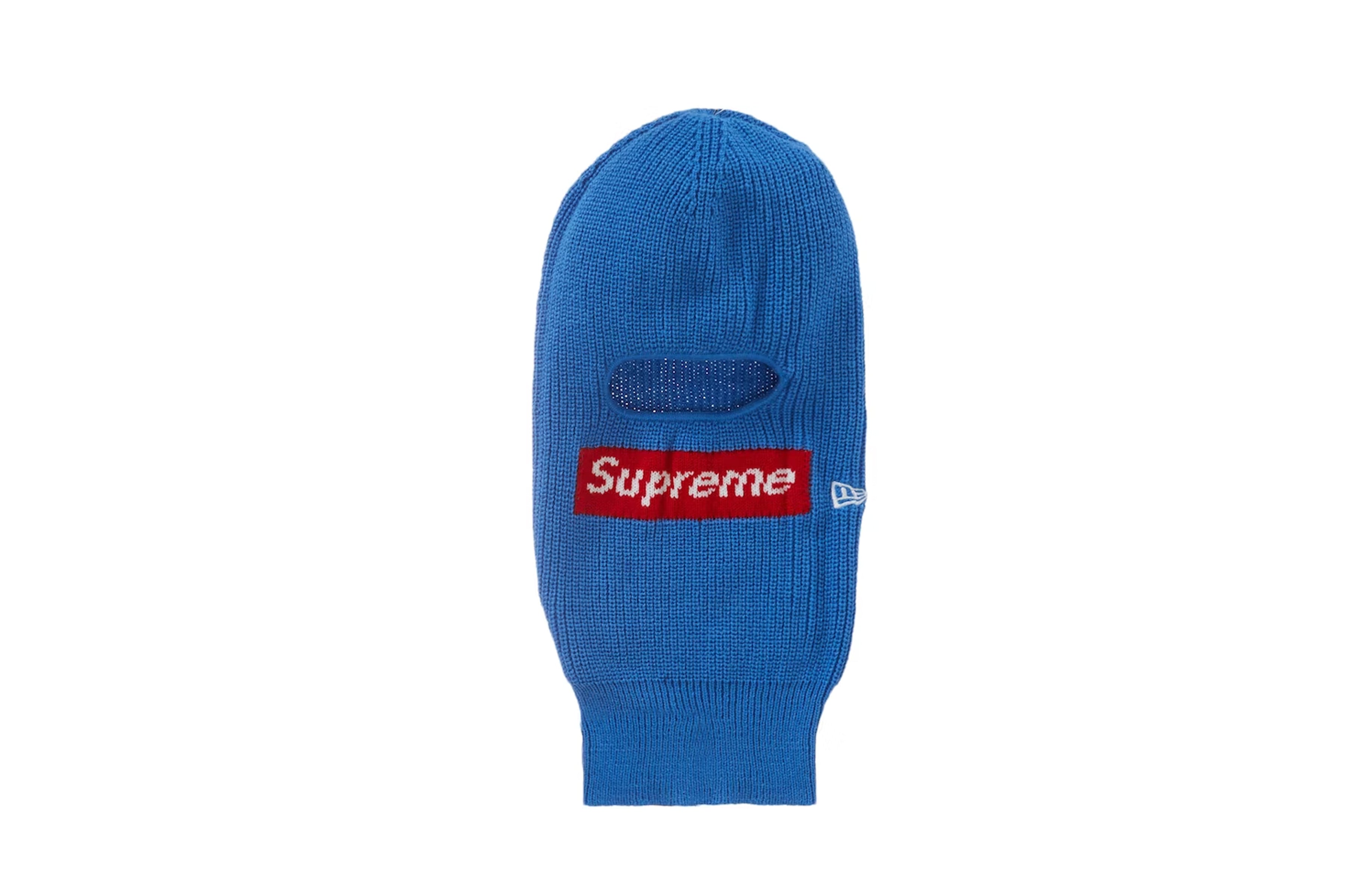 Supreme New Era Box Logo Balaclava Blue – AfterStock