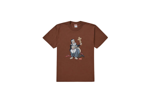 Supreme Nuns Tee Brown