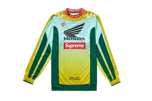 Supreme Honda Fox Racing Moto Jersey Top Moss