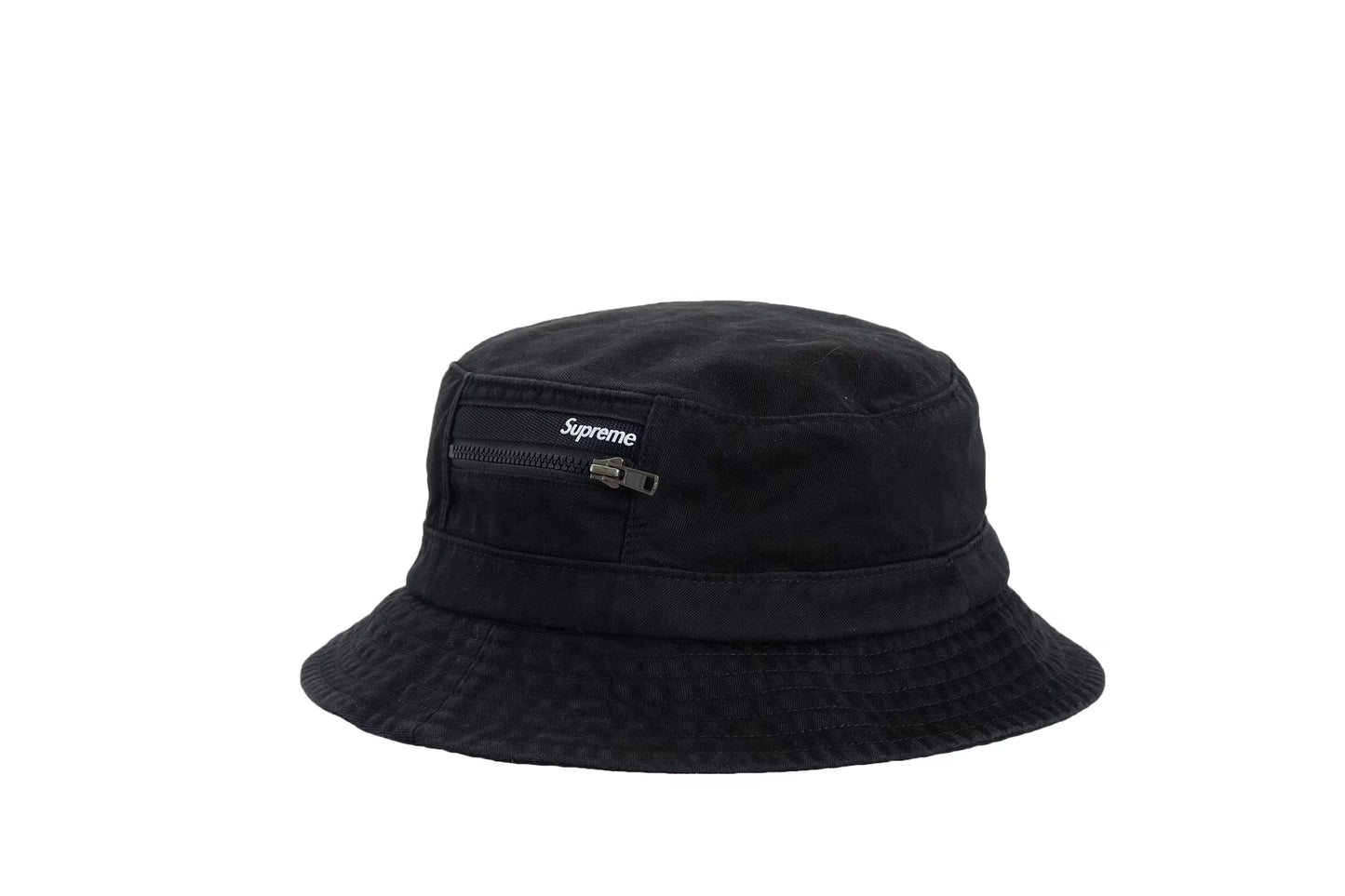 Supreme Zip Pocket Bucket Hat