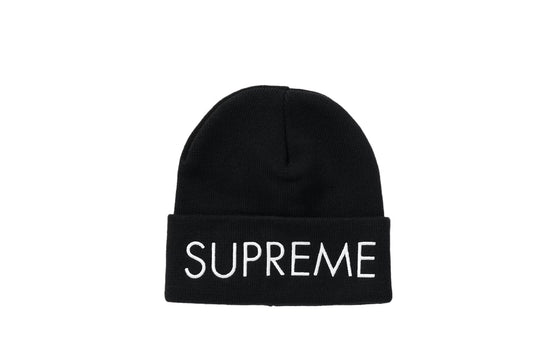 Supreme Capital Beanie Black